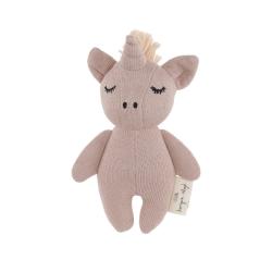 Mini doudou hochet Licorne - Konges Slojd