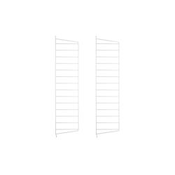 Pack 2 portants muraux 75 x 20 cm - Blanc - String Furniture