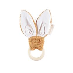 Anneau de dentition lapin So Cute - Caramel - Nobodinoz