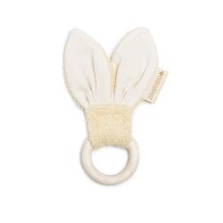 Anneau de dentition Lapin So Cute - Vanille - Nobodinoz
