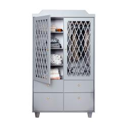 Armoire Harlequin - Gris clair - Cam Cam