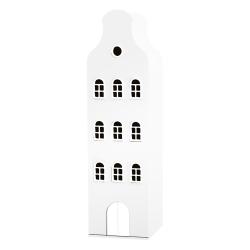 Armoire maison Amsterdam cloche - Blanc - Kast Van Een Huis