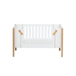 Banc Enfant Wood - Blanc/Chêne - Oliver Furniture