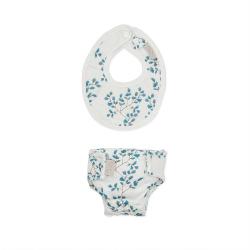 Bavoir et Couche pour Poupon Fiori - Cam Cam