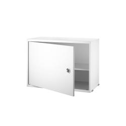 Caisson 1 porte 58 x 30 cm - Blanc - String Furniture