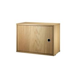 Caisson 1 porte 58 x 30 cm - Chêne - String Furniture