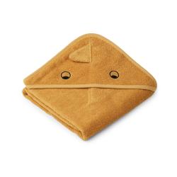 Cape de bain bébé Dinosaure Albert - Moutarde - Liewood