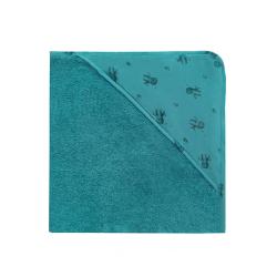 Cape de bain Colette Poulpe - Bleu denim - Rose in April