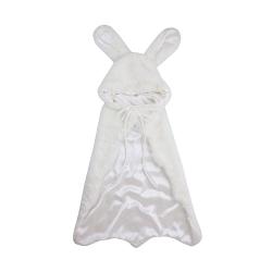 Cape des bois lapin en fausse fourrure - Blanc - Numéro 74