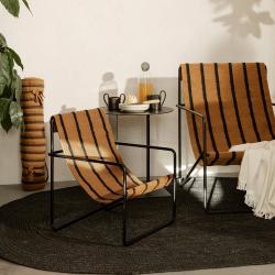 Chaise Enfant Desert - Noir/Stripe - Ferm Living