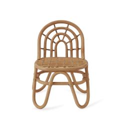 Chaise enfant en rotin Rainbow - OYOY