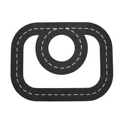 Circuit de voiture en feutre - Sebra