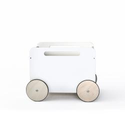 Coffre à jouets sur roues Toy Chest - Blanc - Ooh Noo