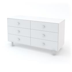 Commode Merlin Classic 6 tiroirs - Blanc - Oeuf NYC