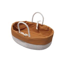 Couffin pour poupée - Ocre - Fabelab