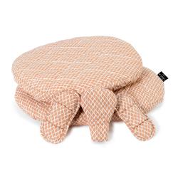 Coussins d'assise Tibu Diamond Toast - Beige orangé - Charlie Crane