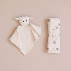 Doudou Lange - Agneau - Main Sauvage