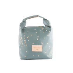 Sac à goûter Too Cool Gold Confetti - Vert celadon - Nobodinoz
