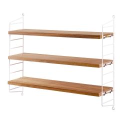 Etagère String Pocket - Chêne / Blanc - String Furniture