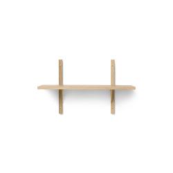 Etagère Sector Simple S/N - Chêne/Laiton - Ferm Living