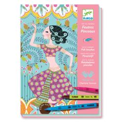 Atelier Feutres pinceaux - L'Orient Exquis - Djeco