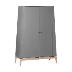 Grande Armoire Luna - Gris - Leander