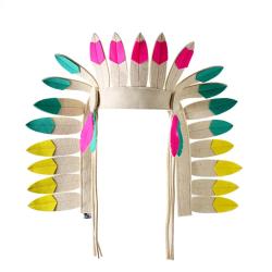 Grande parure d'indien - Multicolore - Frida's Tierchen