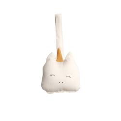 Hochet à suspendre Licorne - Rose pâle - Fabelab