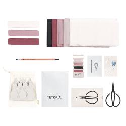 Kit créatif Fleurs Rose - Numéro 74