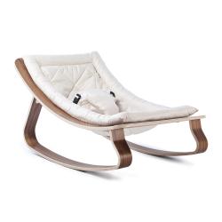 Transat bébé Levo Noyer - Gentle White - Blanc - Charlie Crane