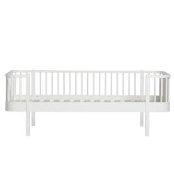 Lit banquette Wood - Blanc - Oliver Furniture
