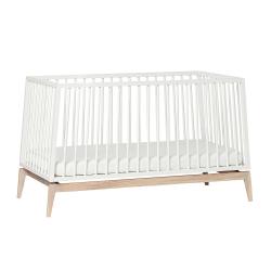Lit bébé Luna 70 x 140 cm - Blanc - Leander