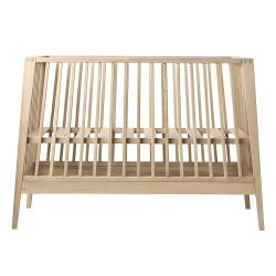 Lit bébé Linea Leander - Chêne - Leander