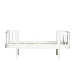 Lit junior évolutif Wood - Blanc - Oliver Furniture