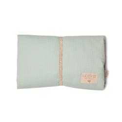Matelas à langer de Voyage Imperméable Mozart - Aqua - Nobodinoz