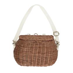Grand panier en rotin MamaChari - Naturel - Olli Ella
