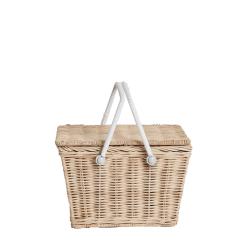 Panier en rotin Piki - Paille - Olli Ella