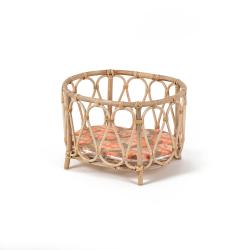 Parc en rotin pour poupée Makassar - Palm Trees - Minikane