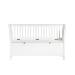 Boîtes de rangement blanc/chêne, lot de 3 pièces - Oliver Furniture