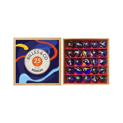 Petit Coffret de 25 Billes - Bodega - Billes and Co