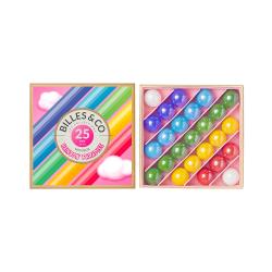 Petit Coffret de 25 Billes - Rainbow Paradise - Billes and Co