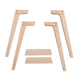 Pieds longs pour Bureau Wood - Oliver Furniture