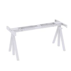 Piètement réglable pour plateau bureau - Blanc - String Furniture