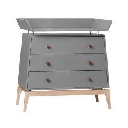 Plan à langer pour Commode Luna - Gris - Leander