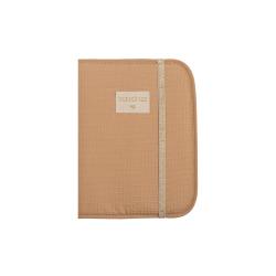Protège carnet de santé Poema Nid d'abeille - Nude - Nobodinoz
