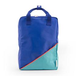 Grand sac à dos Diagonale - Indigo/Aqua - Sticky Lemon