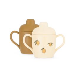 Set de 2 Tasses Apprentissage Citrons - Konges Slojd