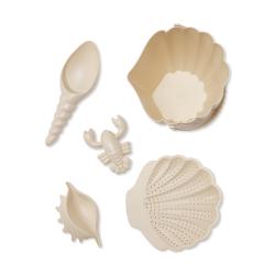 Set de plage Coquillage - Crème - Konges Slojd
