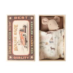 Souris Petite Soeur dans sa boîte - Maileg