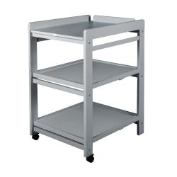 Table à langer Comfort avec roues - Griffin grey - Quax